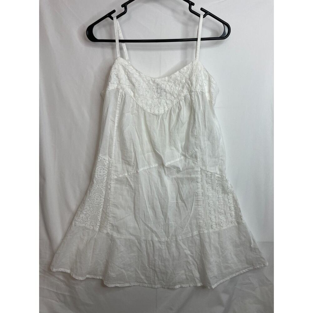 Sacred Thread Lightweight Patchwork Lace Boho Coa… - image 1